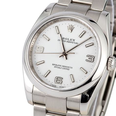 rolex 116000 white leather|rolex 116000 white.